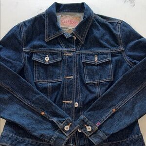 Guess Indigo Denim Jacket- Never Worn